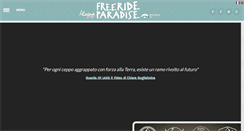 Desktop Screenshot of freerideparadise.it